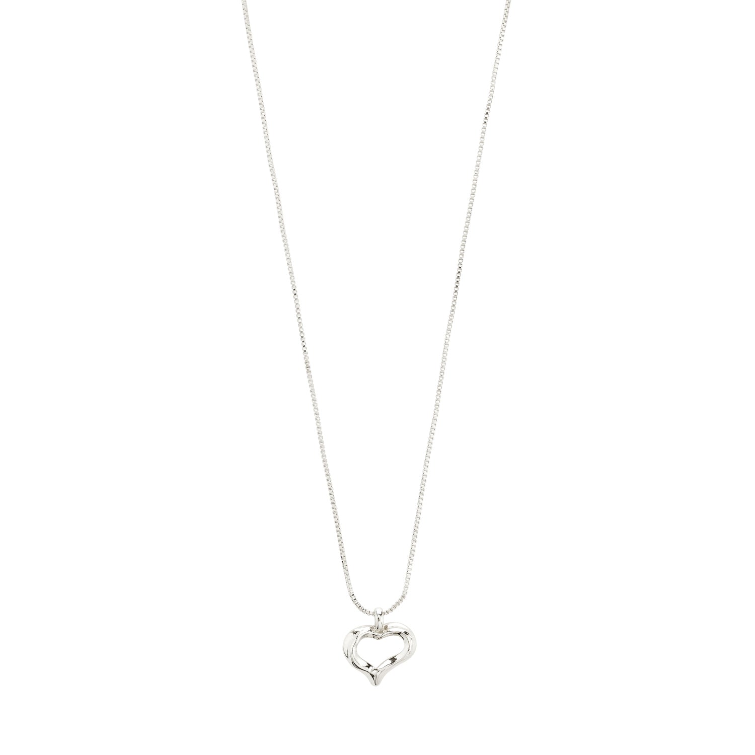 Iris Necklace - Silver Plated