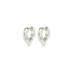 Iris Earrings - Silver Plated