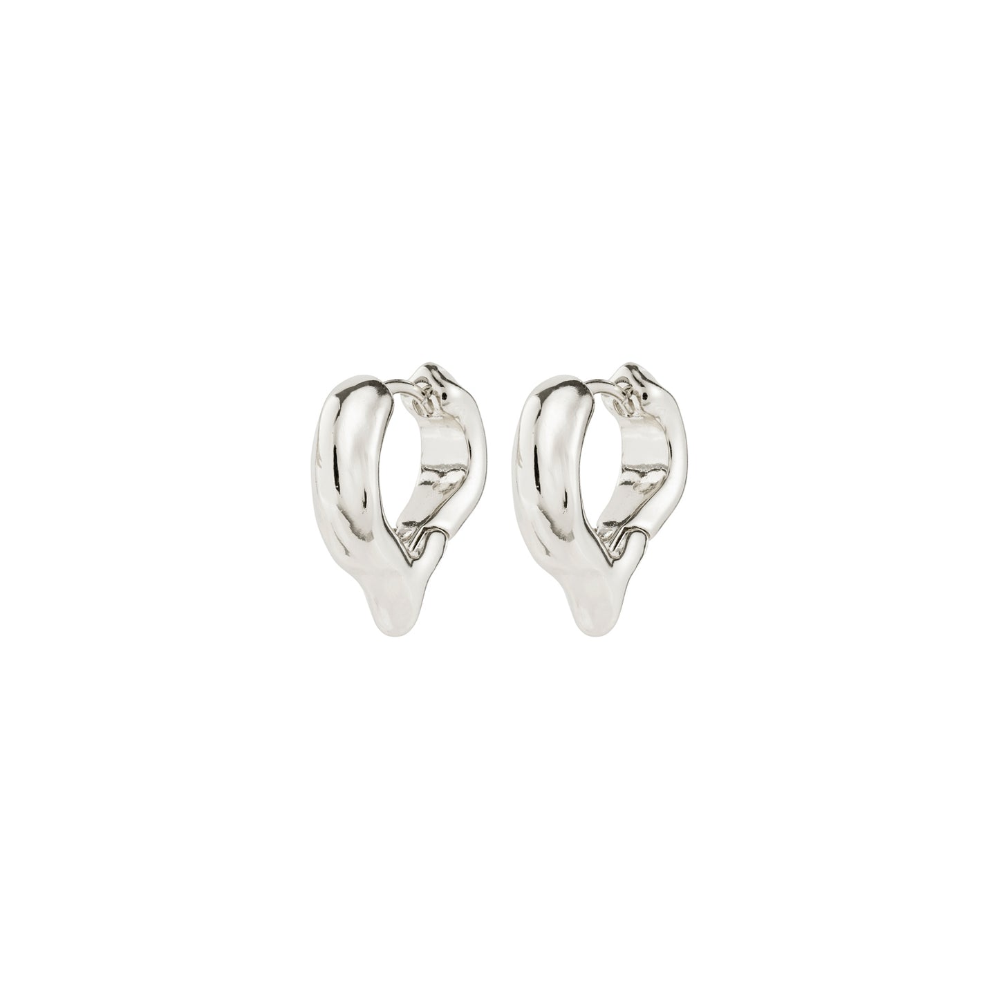 Iris Earrings - Silver Plated