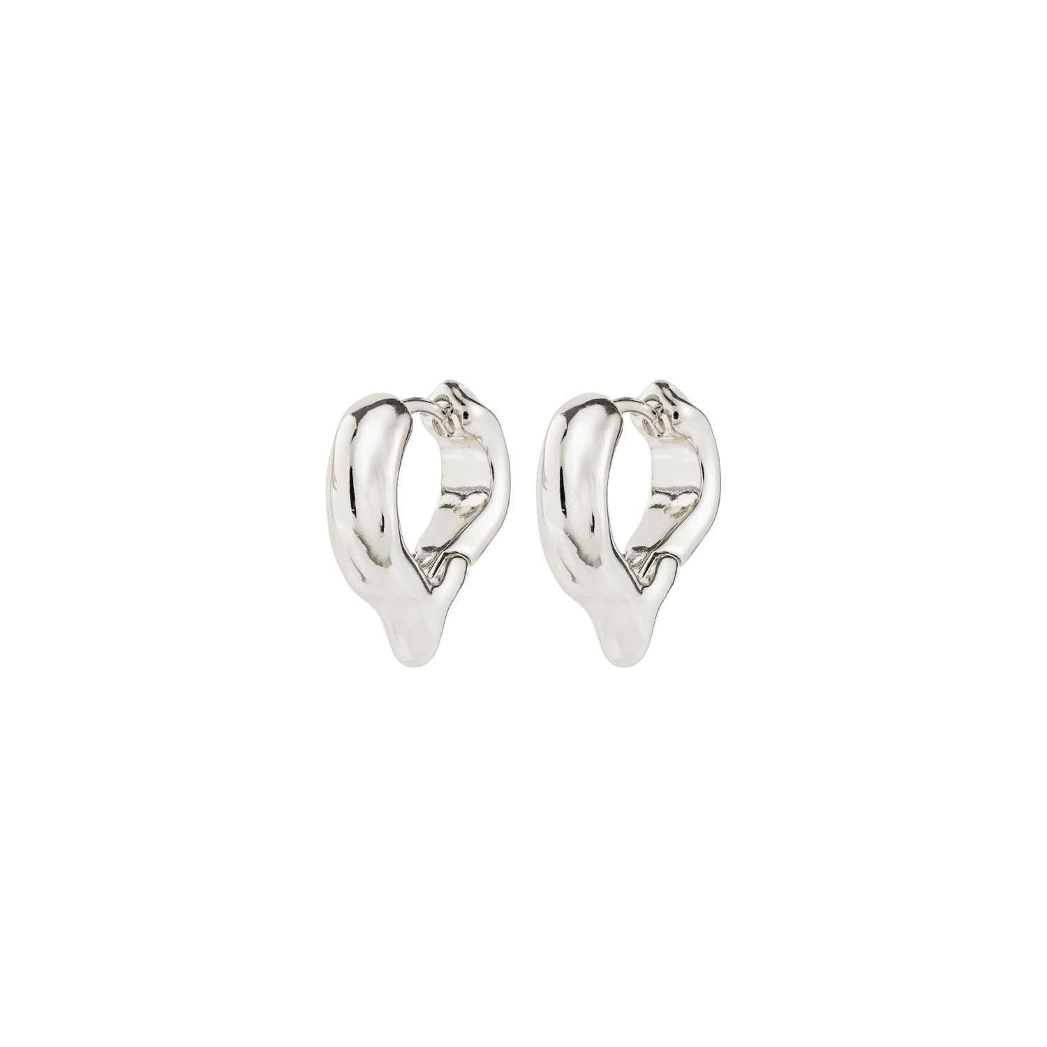 Iris Earrings - Silver Plated