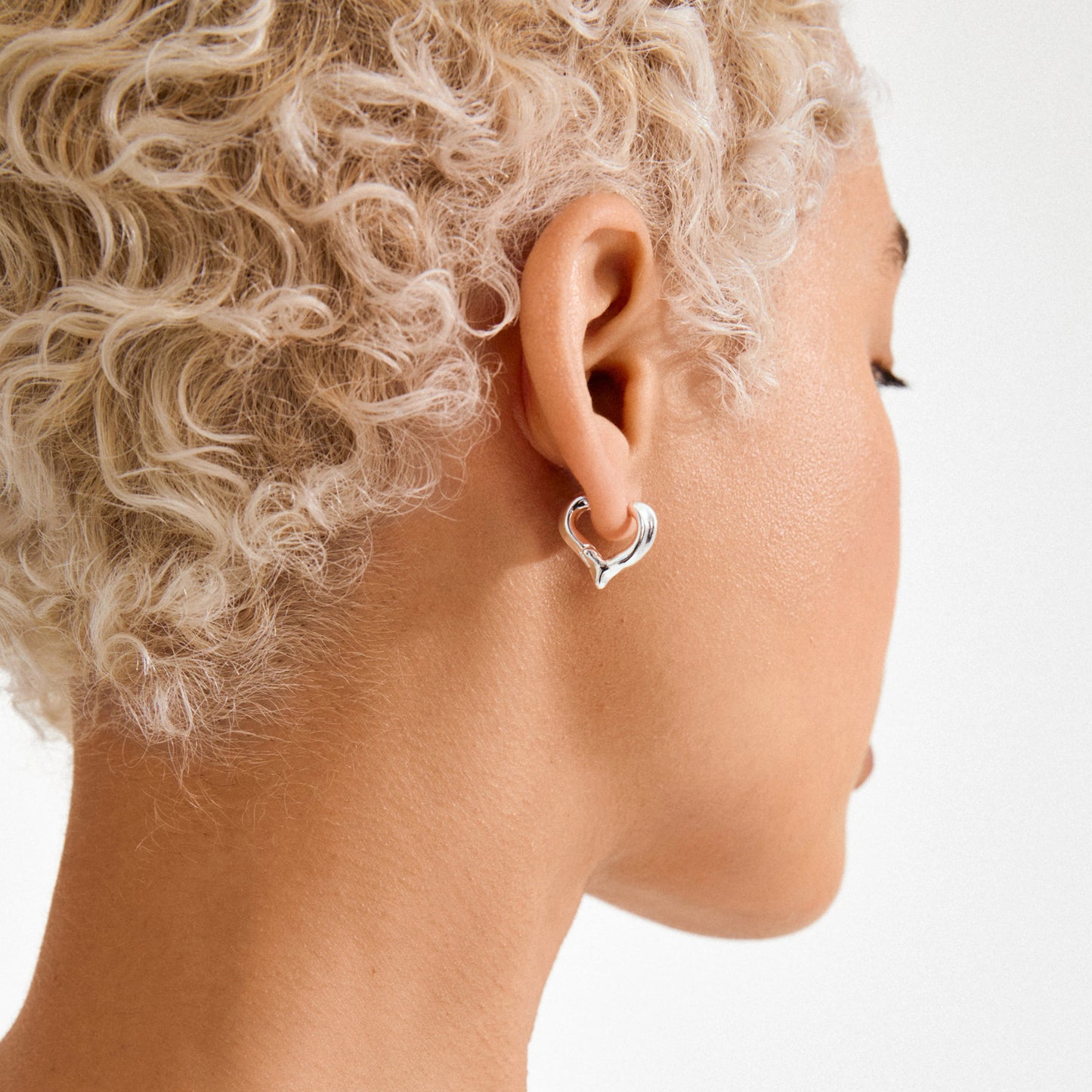 Iris Earrings - Silver Plated