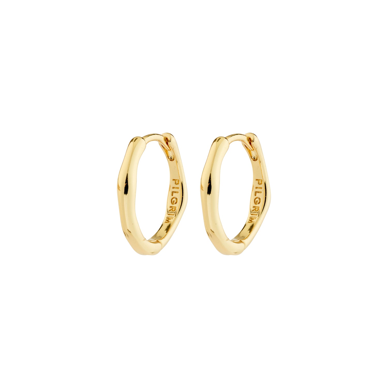 Nova Hoop Earrings - Gold Plated