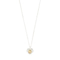 Nova Heart Necklace - Silver Plated