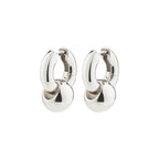 Intent Recycled Earrings - Silver Plated