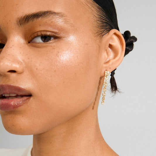 Sense Earrings - Gold Plated