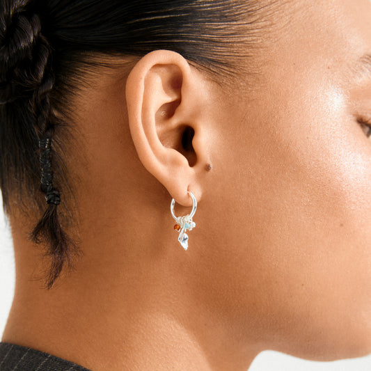 Sense Earrings - Silver Plated/Multi