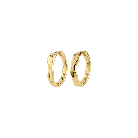 Ember Hoop Earrings - Gold Plated