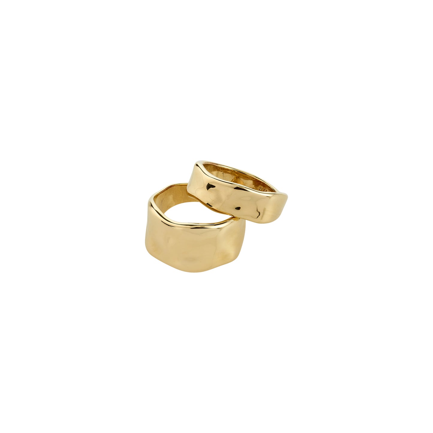 Ember Rings 2-In-1 Set - Gold Plated