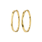 Ember Hoop Earrings - Gold Plated