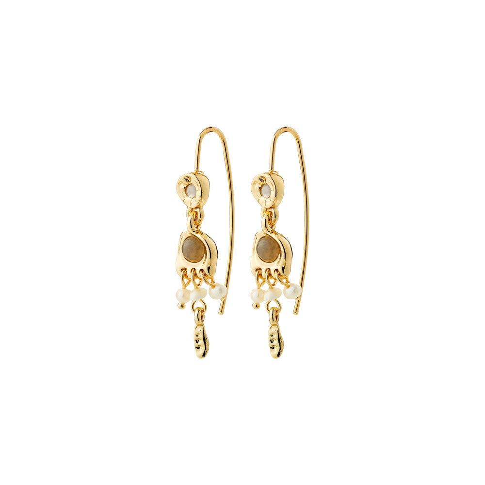Here Earrings Gold-Plated
