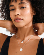 Here Necklace Silver-Plated