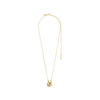 Bloom Recycled Coin Necklace - Gold Plated