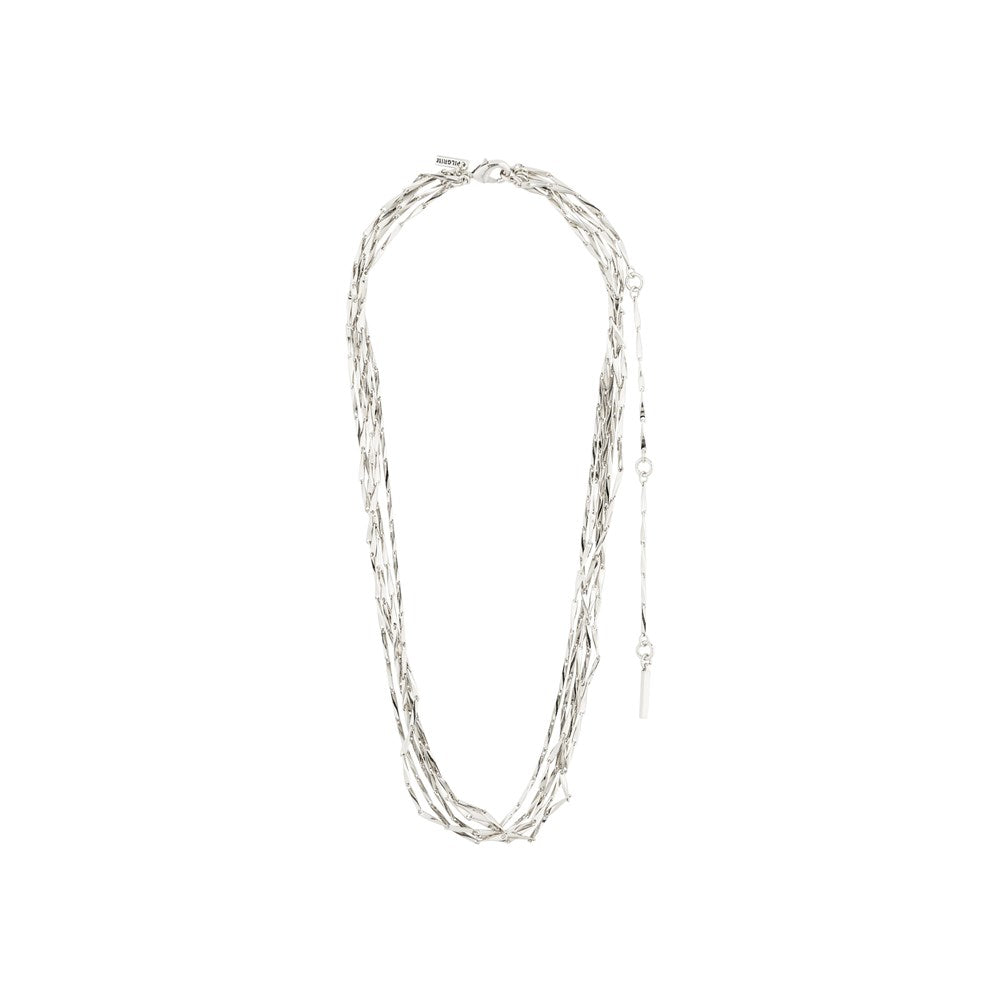 Connect Recycled Necklace - Silver Plated