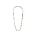 Connect Recycled Necklace - Silver Plated