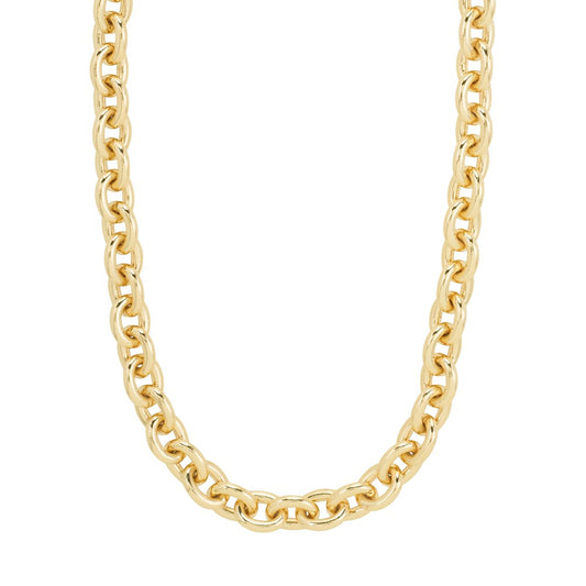 Phase Recycled Necklace - Gold Plated
