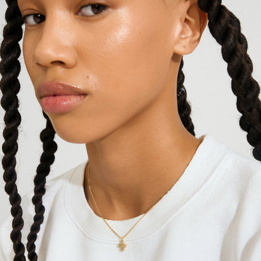 Dagmar Pendant Necklace - Gold Plated