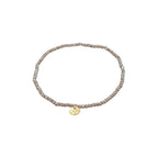 Indie Bracelet - Gold Plated - Grey