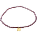 Indie Bracelet - Gold Plated - Purple