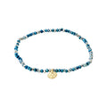 Indie Bracelet - Gold Plated - Blue