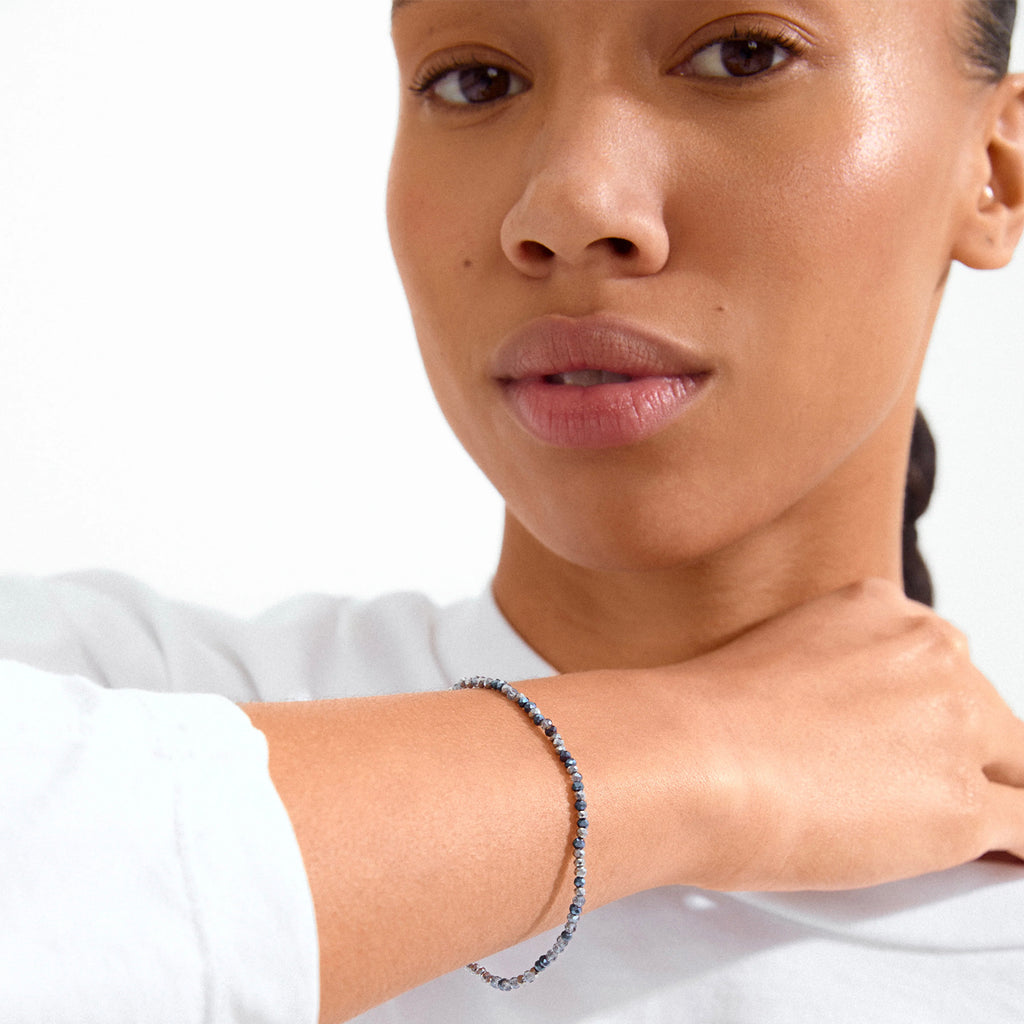 Indie Bracelet - Gold Plated - Blue