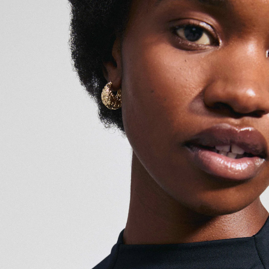 Lincoln Recycled Earrings - Gold Plated