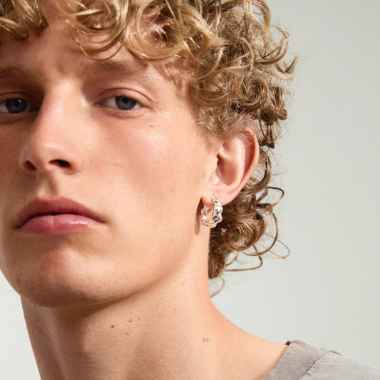 Elliot Recycled Earrings - Silver Plated