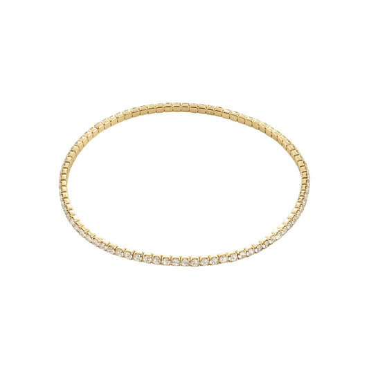Arash Crystal Bracelet - Gold Plated