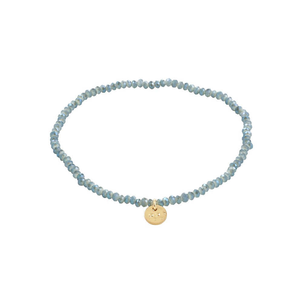 Indie Blue Bracelet - Gold Plated