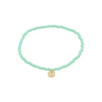 Indie Green Bracelet - Gold Plated