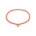 Indie Bracelet - Gold Plated - Peach