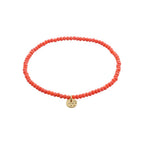 Indie Bracelet - Gold Plated - Peach