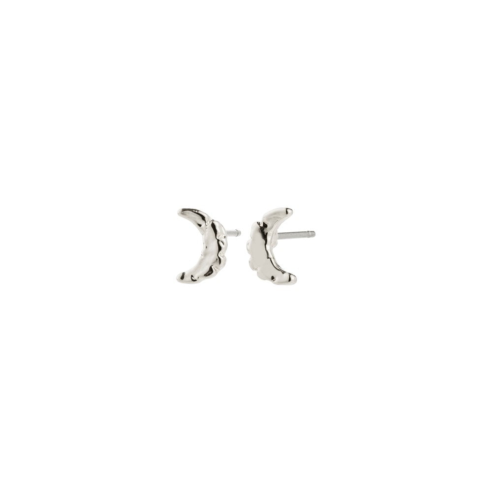 Between Recycled Earrings - Silver Plated