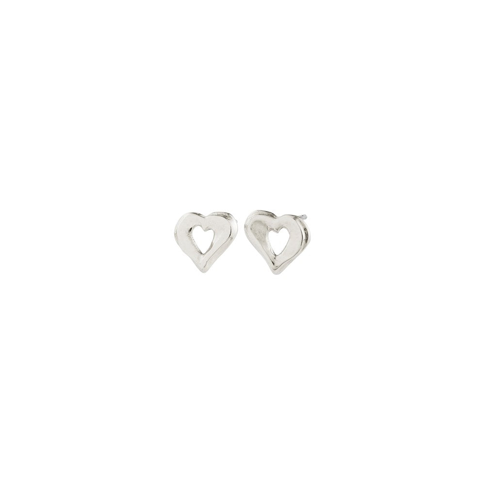 Iris Earrings - Silver Plated