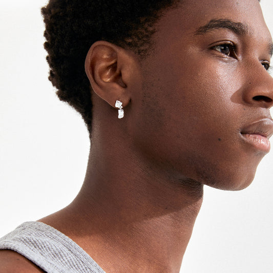 Ami Earrings - Silver Plated