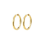 Inner Hoop Earrings Gold-Plated