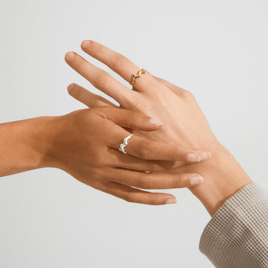 Larkin Ring - Silver Plated