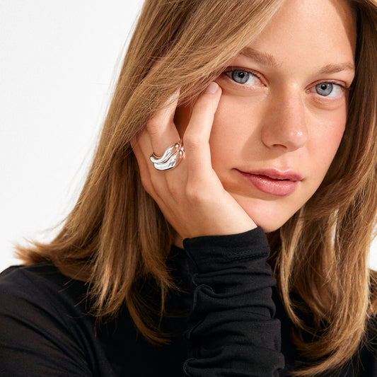 Callaway Rings 2-In-1 Set - Silver Plated