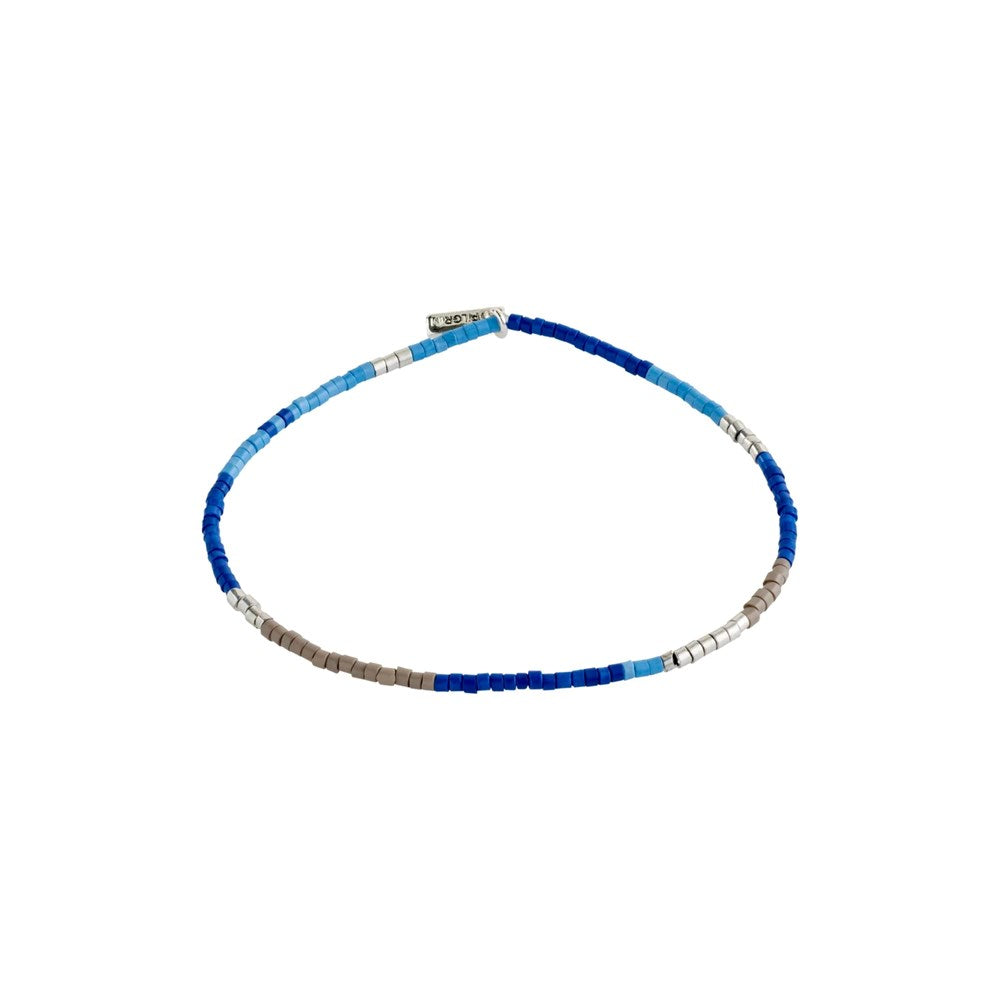 Alison Bracelet Blue - Silver Plated