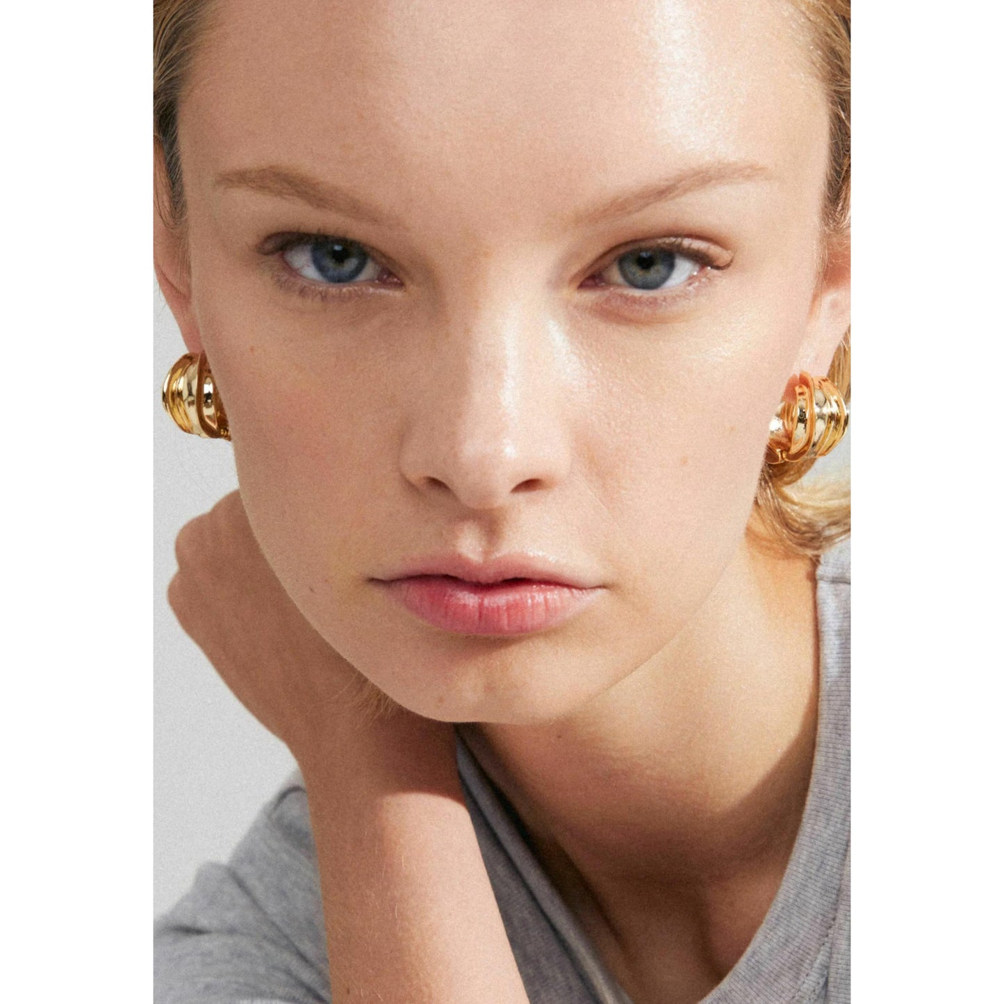 Stay Earrings - Gold Plated