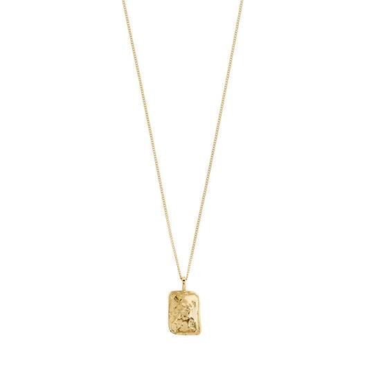 Taurus Recycled Zodiac Sign Necklace - Gold Plated