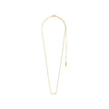 Love Recycled Necklace - Gold Plated