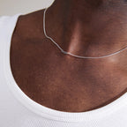 Hope Recycled Necklace - Silver Plated