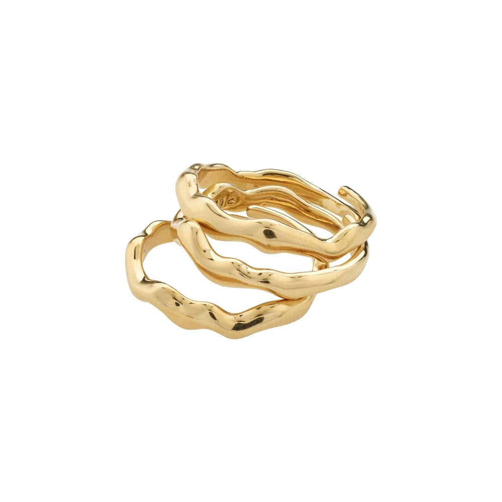 Penelope Recycled Ring - Gold Plated