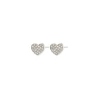 Emmett Recycled Crystal Earrings - Silver Plated