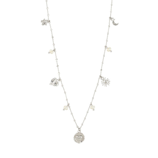 Mylan Necklace - Silver Plated