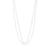 Rowan Recycled Necklace 2-in-1 - Silver Plated