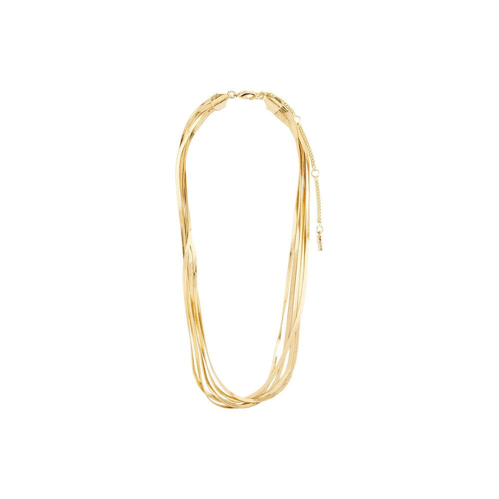 Kira Recycled Necklace - Gold Plated