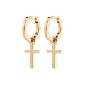 Flynn Recycled Earrings - Gold Plated