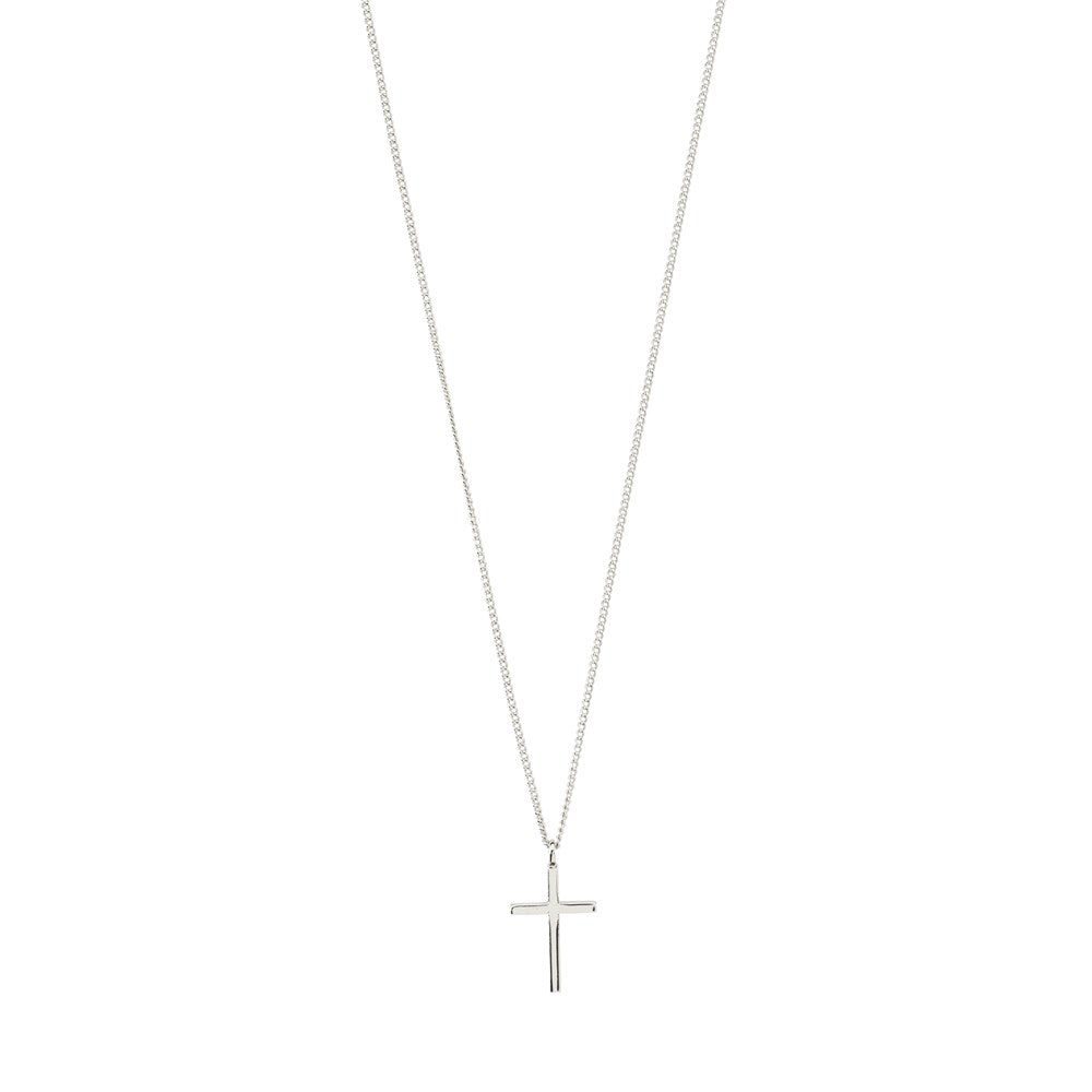 Flynn Recycled Necklace - Silver Plated