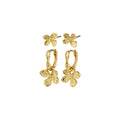 Ajani Earrings 2-In-1 Set - Gold Plated